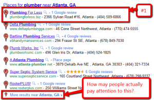 Local Search Listing Example